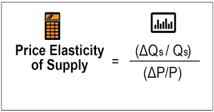 Price Elasticity of supply