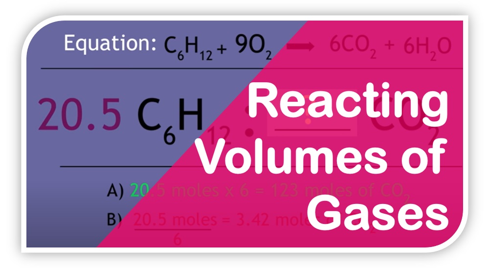 Chemical Calculations - Reacting Volumes of Gases
