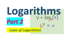 Logarithms - Part 2