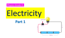 Electricity - Part 1 - Physics