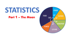 Statistics - Part 1 - The Mean